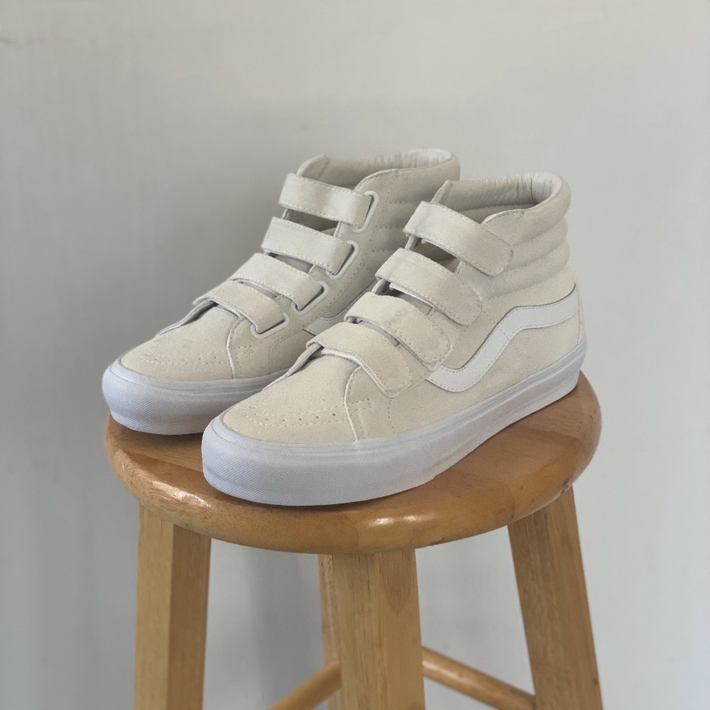 Vans Creme High Tops